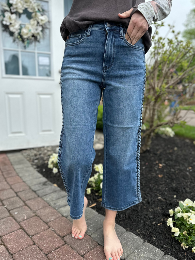 High waisted wide leg shops jeans australia