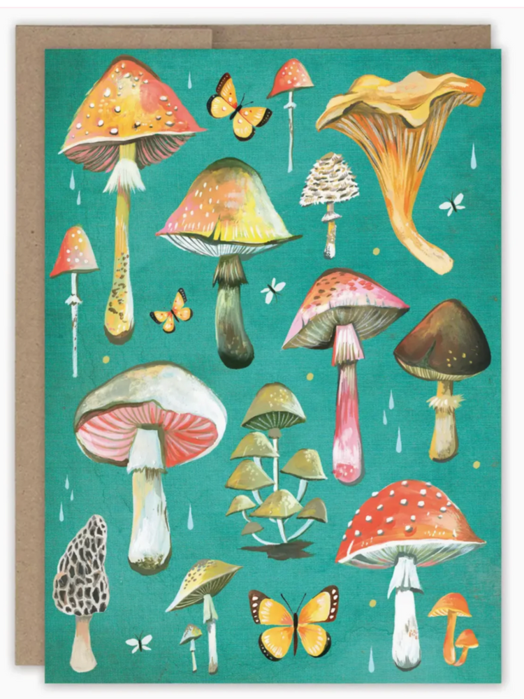 Mushroom Blank Card