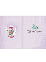 Teapots Get Well Card