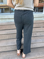 The Sylvie Pants in Black Heather