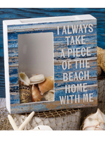 I Take A Piece Of The Beach With Me Shell Holder