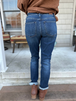 Judy Blue Core Cuffed Slim Fit Jeans